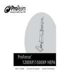 ProTeam ProForce XP HEPA Manual ProTeam ProForce XP HEPA Manual