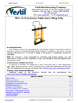 Vestil PRRJ-10-D Manual