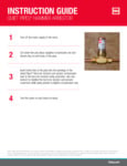 QUIET PIPE HAMMER ARRESTOR, 3/8 IN. OD COMPRESSION TEE, AA instructions