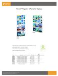 Safco Magazine and Pamphlet Display Sell Sheet Safco Magazine and Pamphlet Display Sell Sheet