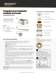 Regency Mop Sink Instructions Spanish Regency Mop Sink Instructions Spanish