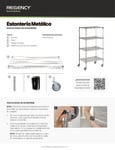Regency Space Solutions Instructions - Spanish