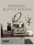 Rondeau Buffet Server Rondeau Buffet Server