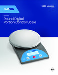 Avatek Round Portion Control Scale 334PCR10 Manual Avatek Round Portion Control Scale 334PCR10 Manual