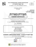 1883 Maison Kosher Certificate