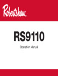 RS9110_Operation Manual_Final RS9110_Operation Manual_Final