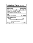 S11771 Lighting Facts S11771 Lighting Facts