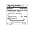 S21410 Lighting Facts