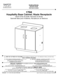 Safco 1704 Instructions Safco 1704 Instructions