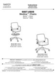 Safco_58694_instruction sheet 6828