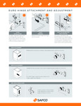 Safco Hinge Attachment Adjustment Instructions Safco Hinge Attachment Adjustment Instructions
