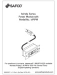 Safco Mirella MRPM Power Module Assembly Instructions Safco Mirella MRPM Power Module Assembly Instructions