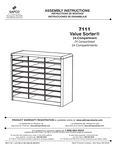Safco 7111MO File Organizer Assembly Safco 7111MO File Organizer Assembly
