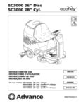 Advance SC3000 manual