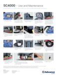 Advance SC4000 Use and Care Advance SC4000 Use and Care