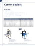 Sealer Sales Carton Sealers Catalog Sealer Sales Carton Sealers Catalog