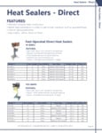 Sealer Sales Heat Sealers - Direct Catalog Sealer Sales Heat Sealers - Direct Catalog