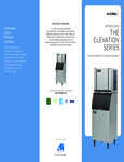 Sell Sheet for Ice-O-Matic Elevation Series Ice Machine