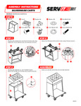 ServIt Silverware Cart Assembly