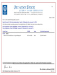 Shank's 6607 Kosher Certificate