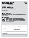 Shop-Vac Yellow User Manual