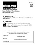 ShopVac SC14, SC16 Manual ShopVac SC14, SC16 Manual
