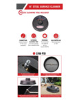 Simpson 80165 Pressure Washer Infographic Simpson 80165 Pressure Washer Infographic