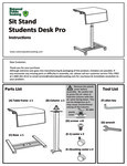 Sit Stand Students Desk Pro Sit Stand Students Desk Pro