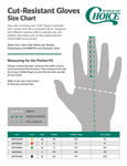 Choice Cut Resistant Gloves Size Chart