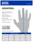 Size chart for gloves