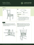 Sofia Chair Assembly Instructions