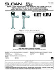 	 KIT FLUSHOMETER TOP SPUD EO SOLIS 1.6 GPF instructions