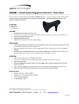 Specotech_783ER370B_Deluxe Megaphone Manual Specotech_783ER370B_Deluxe Megaphone Manual