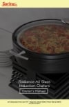 Spring USA_Radiance All Glass Induction Chafer_Manual Spring USA_Radiance All Glass Induction Chafer_Manual