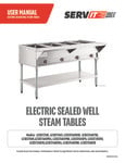 Servit Sealed Well Steam Tables Manual Servit Sealed Well Steam Tables Manual