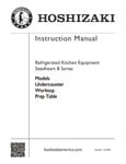 Hoshizaki SH Manual Hoshizaki SH Manual