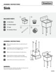 Steelton sink assembly instructions Steelton sink assembly instructions