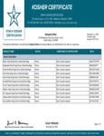 Steeped Coffee Kosher Certificate Steeped Coffee Kosher Certificate