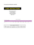 Edwards_Style 5077_Care Instructions and Sizing Chart