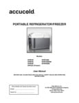 Summit PORTABLE REFRIGERATOR_FREEZER Manual