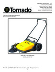 Tornado 96190 31" 9 Gallon Manual Push Sweeper manual Tornado 96190 31" 9 Gallon Manual Push Sweeper manual