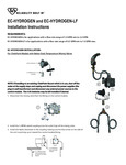 T&S EC-HYROGEN Instructions T&S EC-HYROGEN Instructions