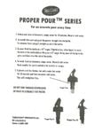 Pouring Guide