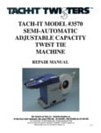 Tach-It 3570 Repair Manual Tach-It 3570 Repair Manual