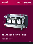 Estella Teapresso Parts Manual Estella Teapresso Parts Manual