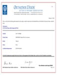 Thaiwala Kosher Certificate