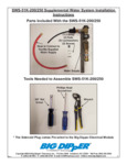 Thermaco Big Dipper SWS-200-250-51K Instructions Thermaco Big Dipper SWS-200-250-51K Instructions
