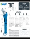 Tilt torch instructions