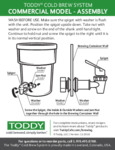 COFFEE COLD BREW REPLACEMENT SPIGOT Instructions