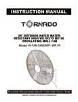 Tornado HI-FAN-24MOWF-WR-1P Manual Tornado HI-FAN-24MOWF-WR-1P Manual